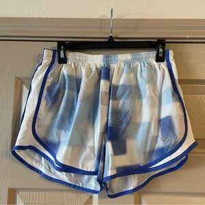Nike - Blue & White Dri-fit Training Shorts